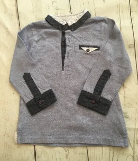 6-9 Months Soft Polo Shirt Unworn
