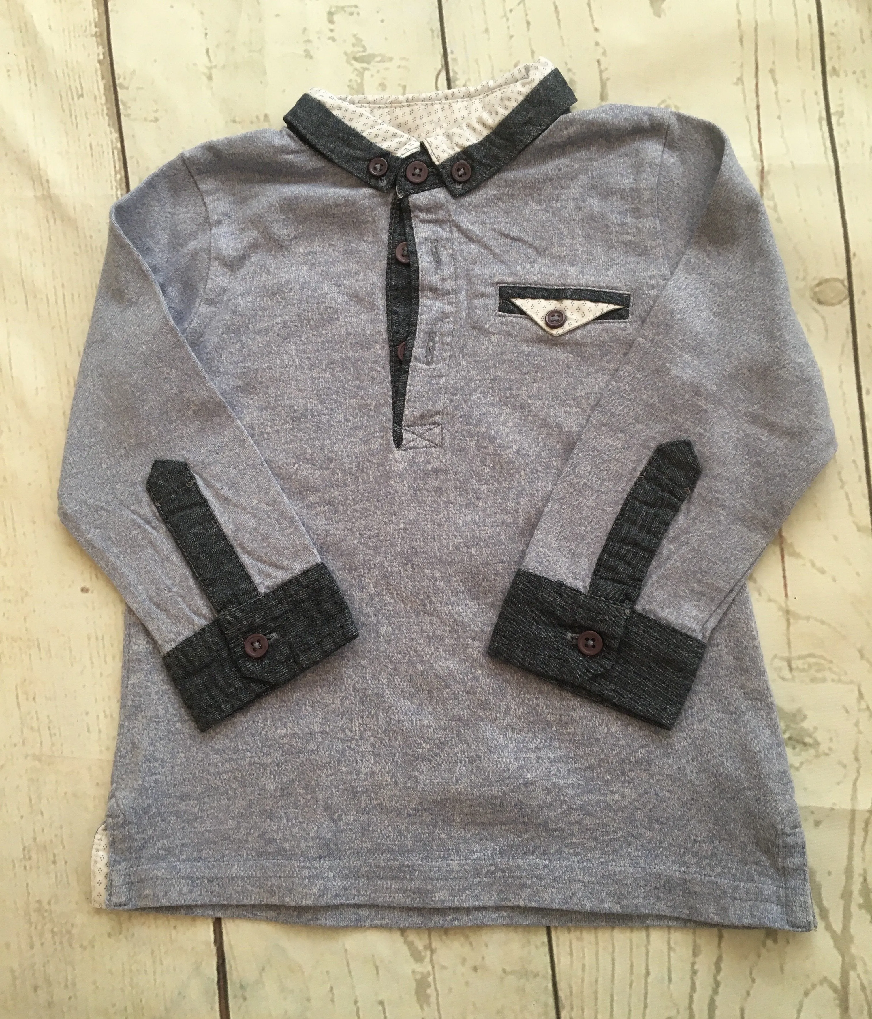 6-9 Months Soft Polo Shirt Unworn