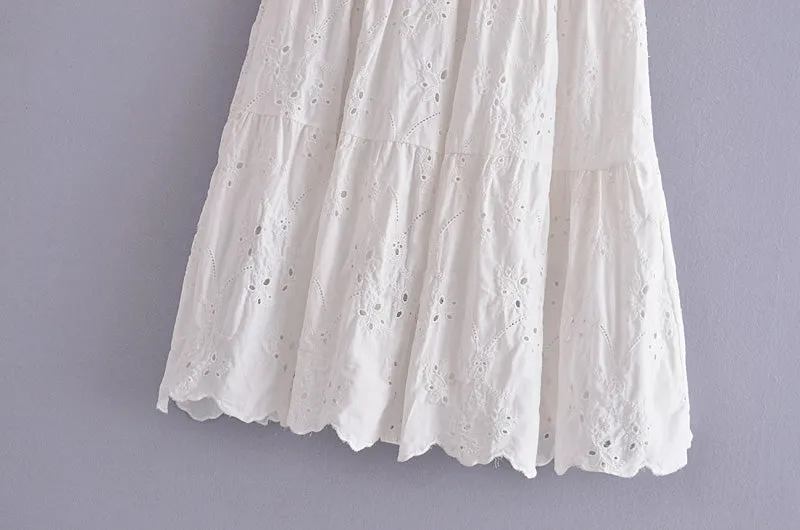 Boho Skirt, Hippie Skirts, Midi Skirt, Mariana in Lace White, Purple and Black