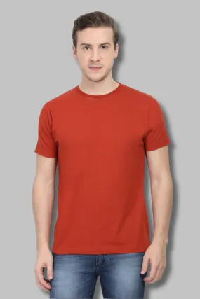 Brick Red T-shirt for men