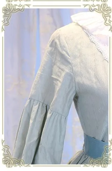Chess Story~Vintage Lolita Long Sleeve OP Dress