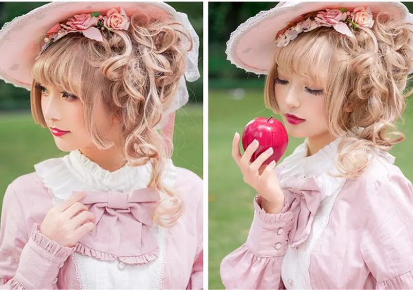 Chess Story~Vintage Lolita Long Sleeve OP Dress