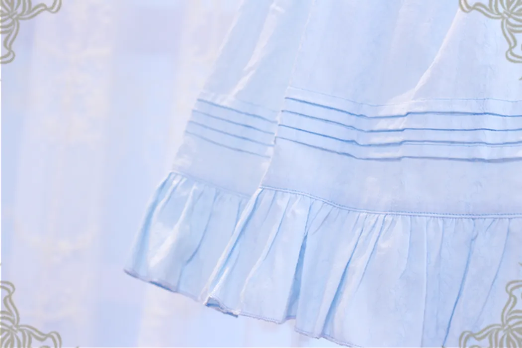 Chess Story~Vintage Lolita Long Sleeve OP Dress