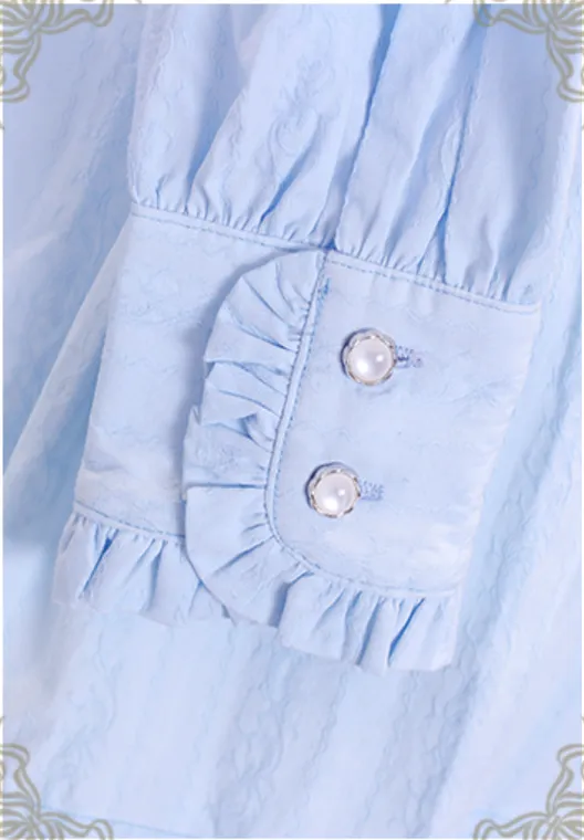 Chess Story~Vintage Lolita Long Sleeve OP Dress