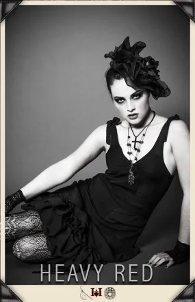 Confounding Grace Chiffon Vintage Dress