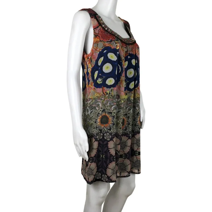 Desigual Floral Multicolor Dress