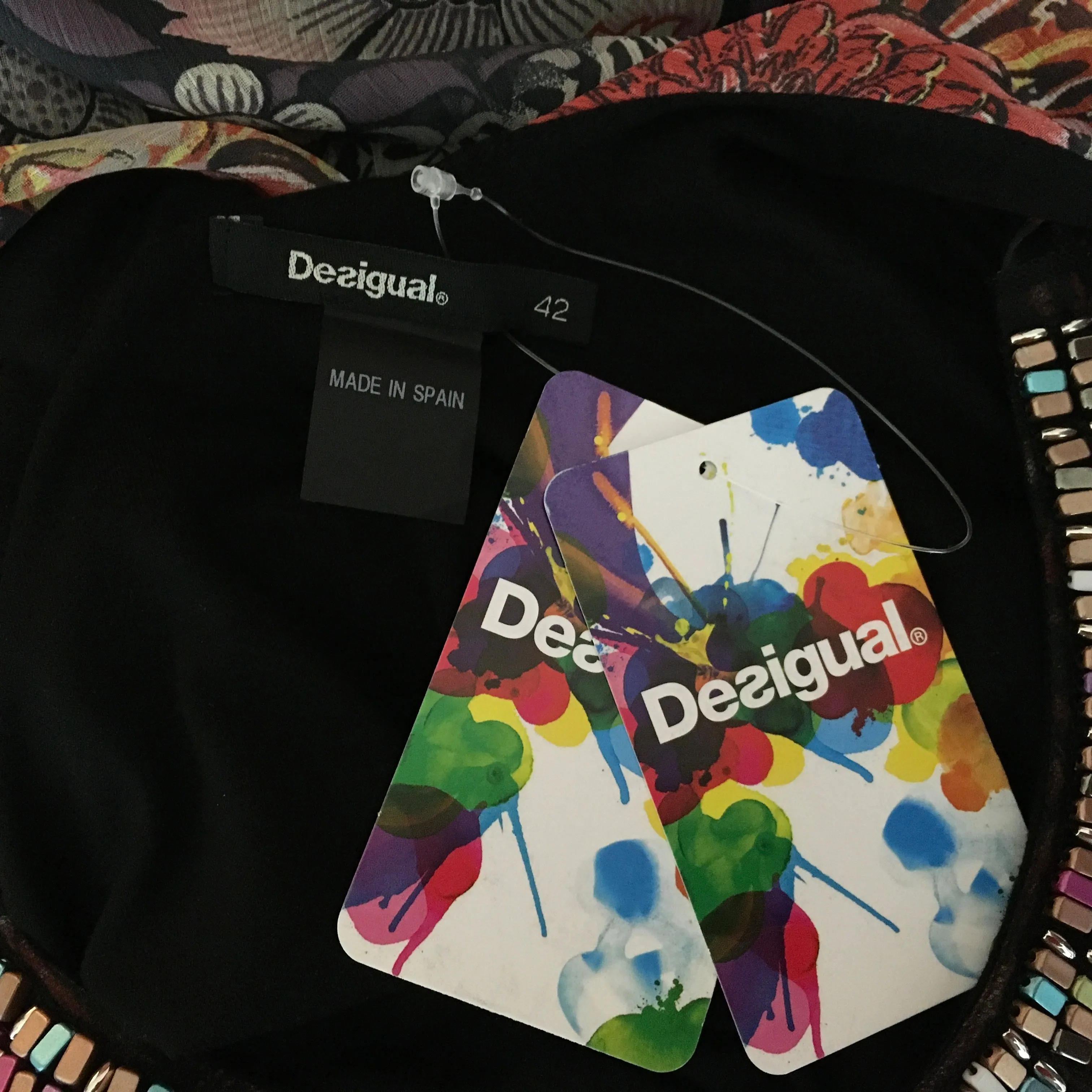 Desigual Floral Multicolor Dress