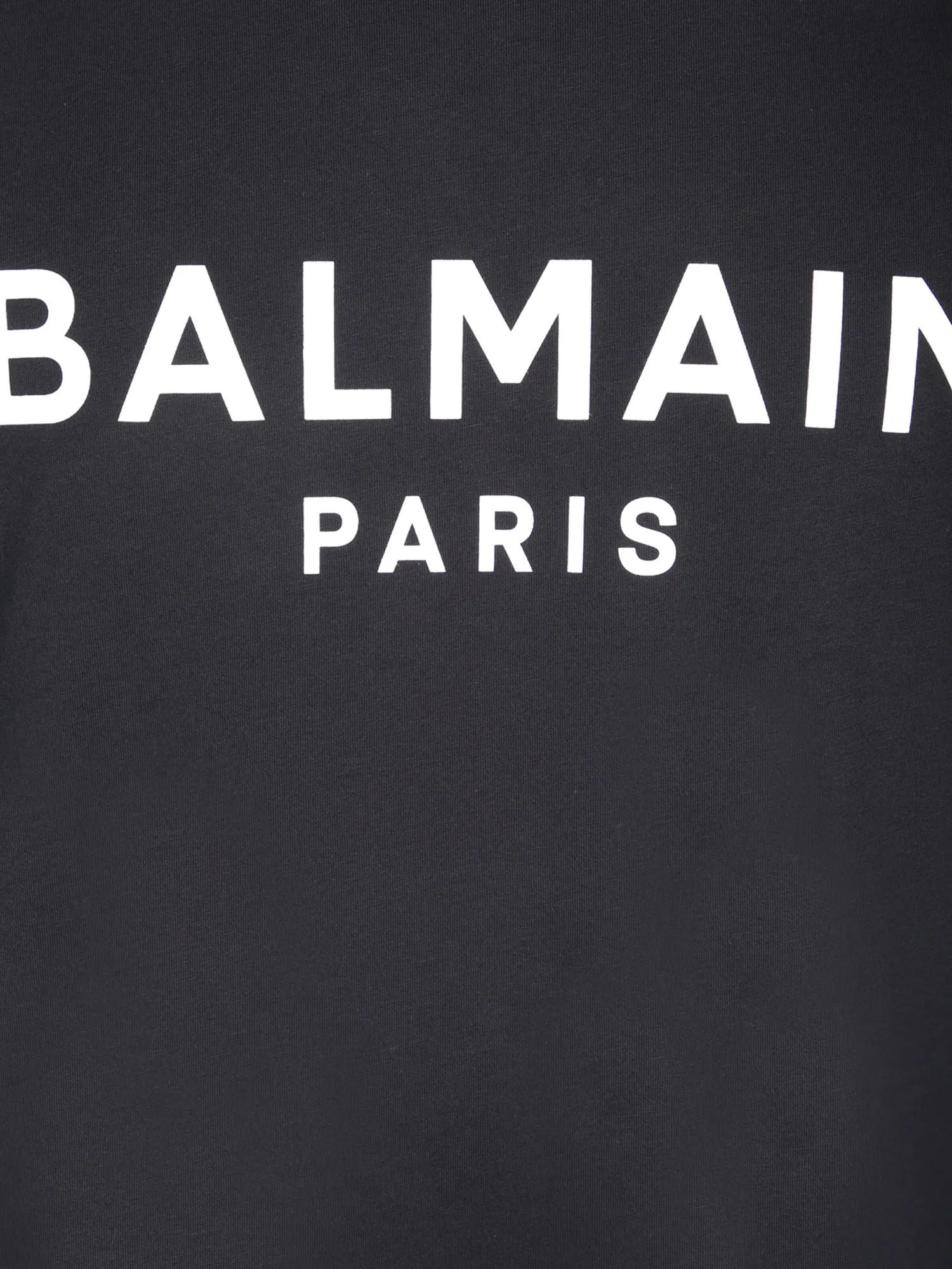 Front logo black t-shirt