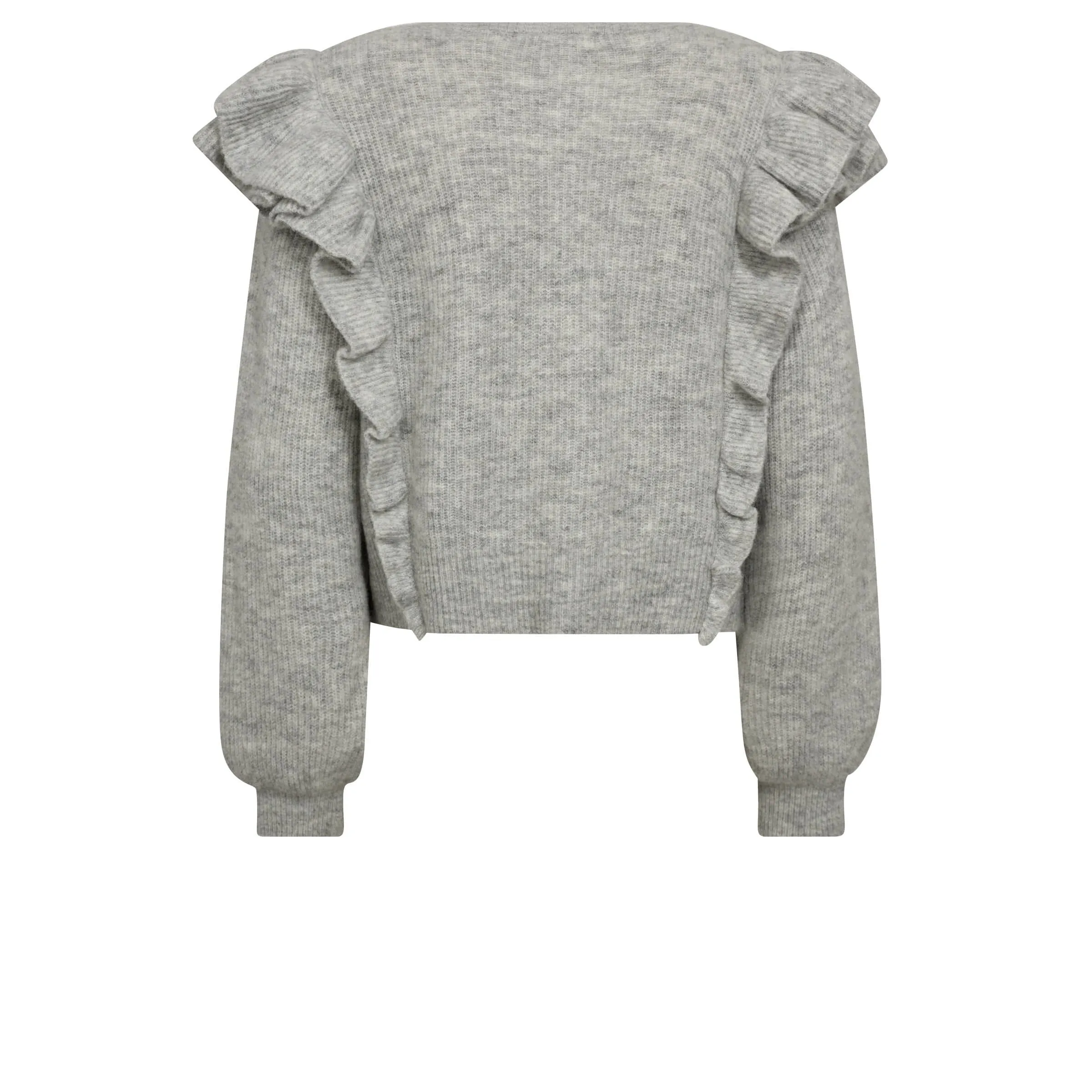 Gossia - Annsofigo Cardigan - Light Grey Melange
