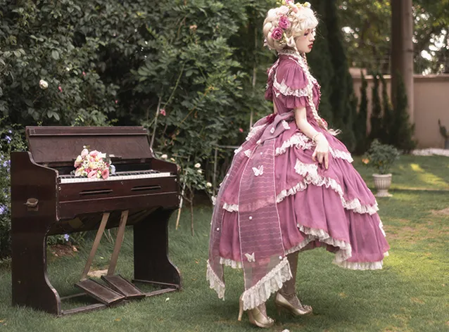 Henrietta~Look for Butterflies~Elegant Lolita Princess Dress Accessories Multicolor