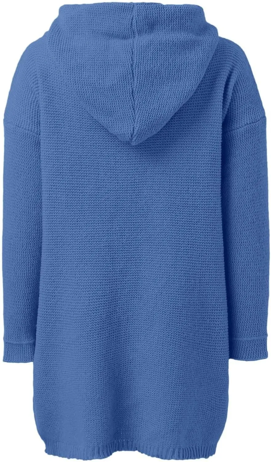 iLH Cardigan Sweaters for Women Casual Loose Open Front Sweater Coats Chunky Cable Knit Coat Fall Winter Hooded Outwear