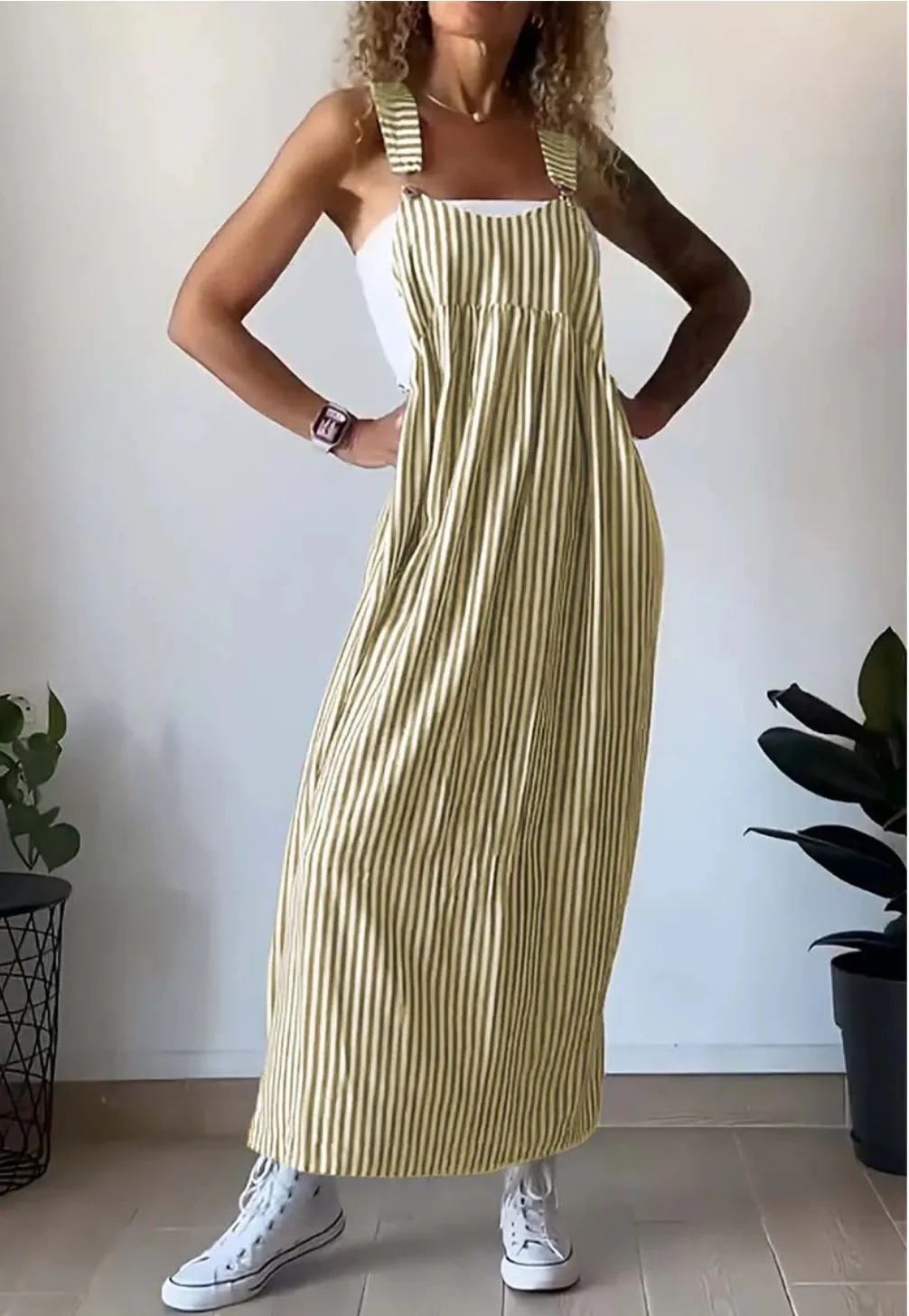 Ivyshape | Casual Striped Dress