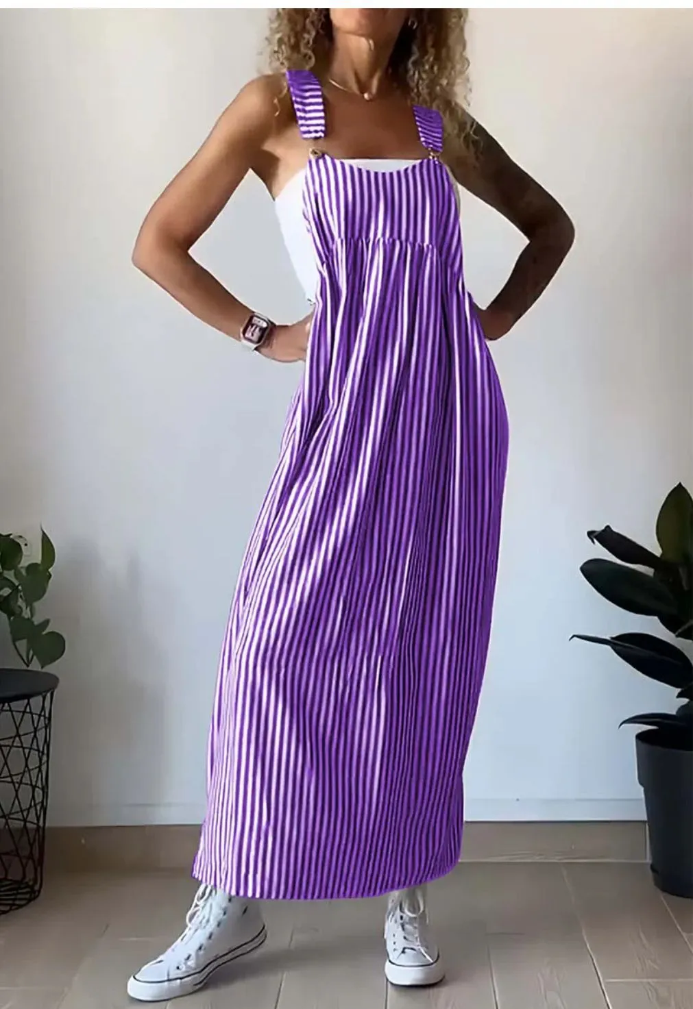 Ivyshape | Casual Striped Dress