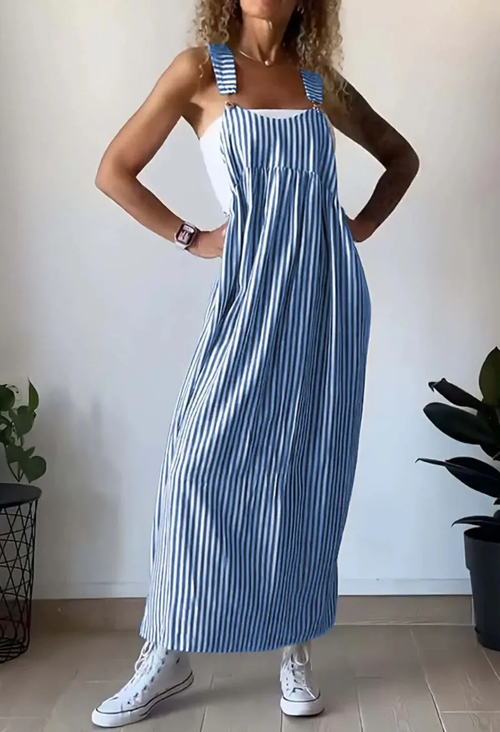 Ivyshape | Casual Striped Dress