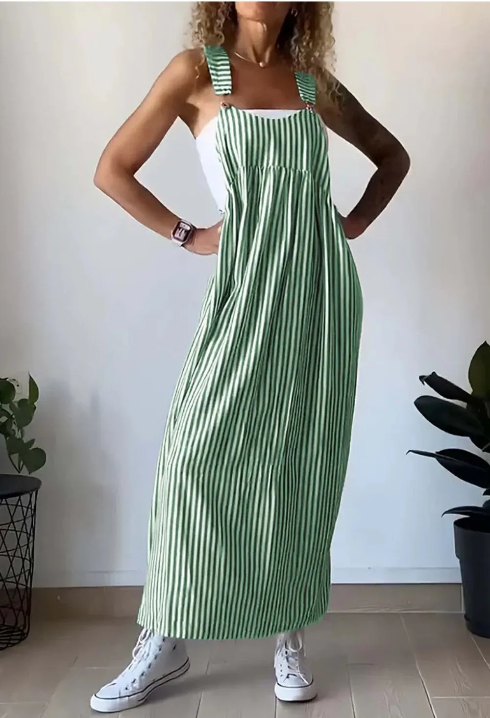 Ivyshape | Casual Striped Dress