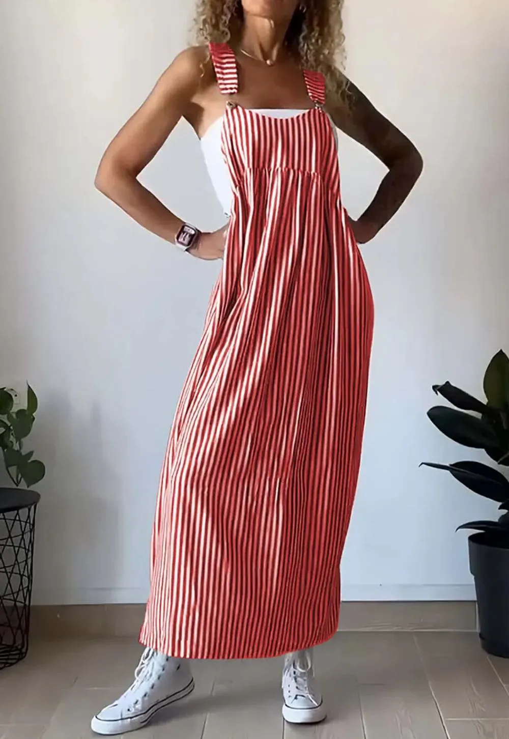 Ivyshape | Casual Striped Dress