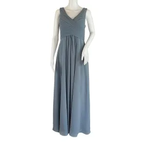 JJ'S House Women's Maxi Dress Sleeveless Blue Sz Small Pre-Owned
