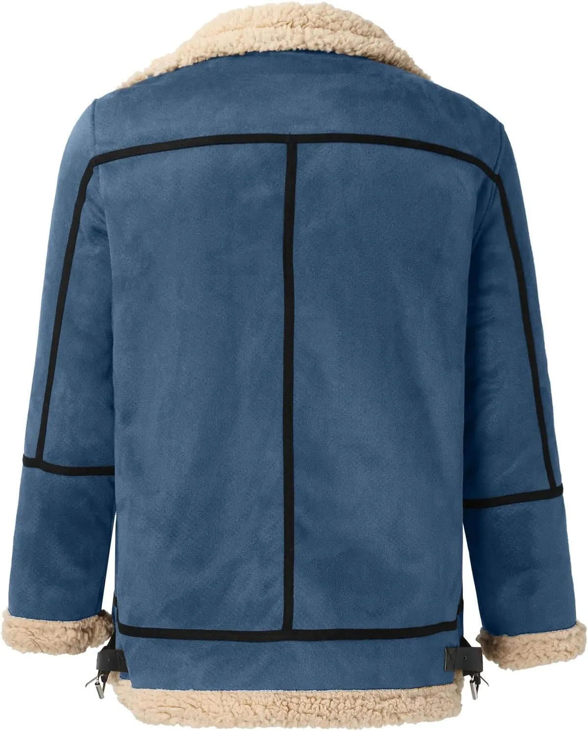 LCMTWX Men's Thicken Warm Winter Coat Stand Collar Knitted Splice Sweater Coat Casual Cardigan Stylish Winter Jackets for