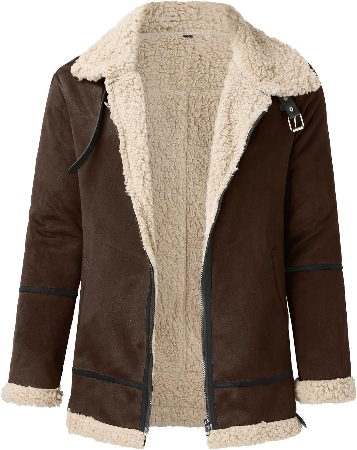LCMTWX Winter Jackets for Men Jacket Stand Collar Knitted Splice Sweater Coat Casual Cardigan Stylish Winter Coats for