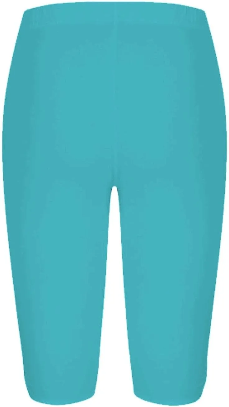 Leggings with Pockets for Women Waisted Hollow Yoga Quarter Pants Lightweight and Comfortable Quarter Pants Solid