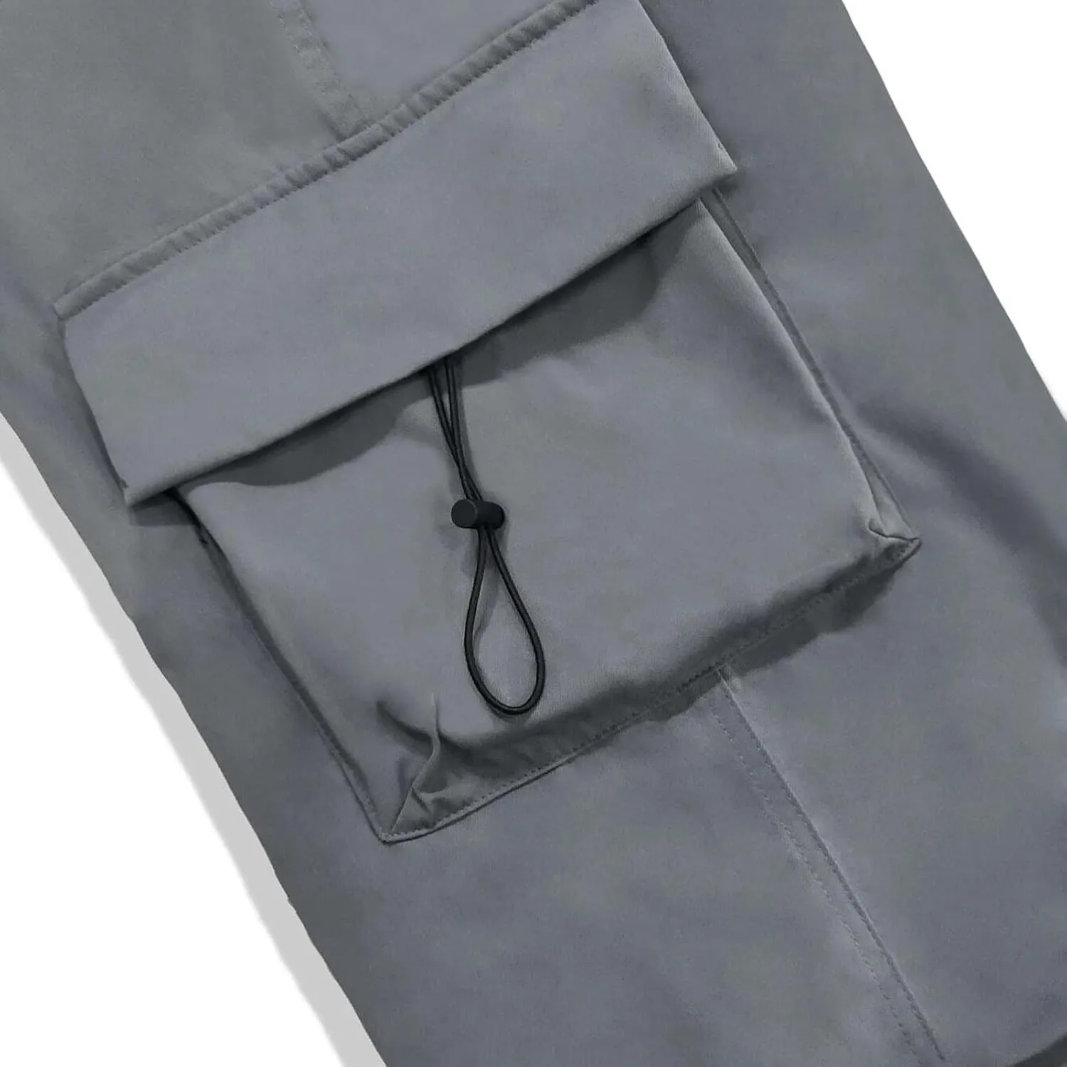 Mens Stretchy Cargo Jogger Pants Elastic Waist Multi Pockets Comfortable Athletic Fit Outdoor Casual Fashion Trousers