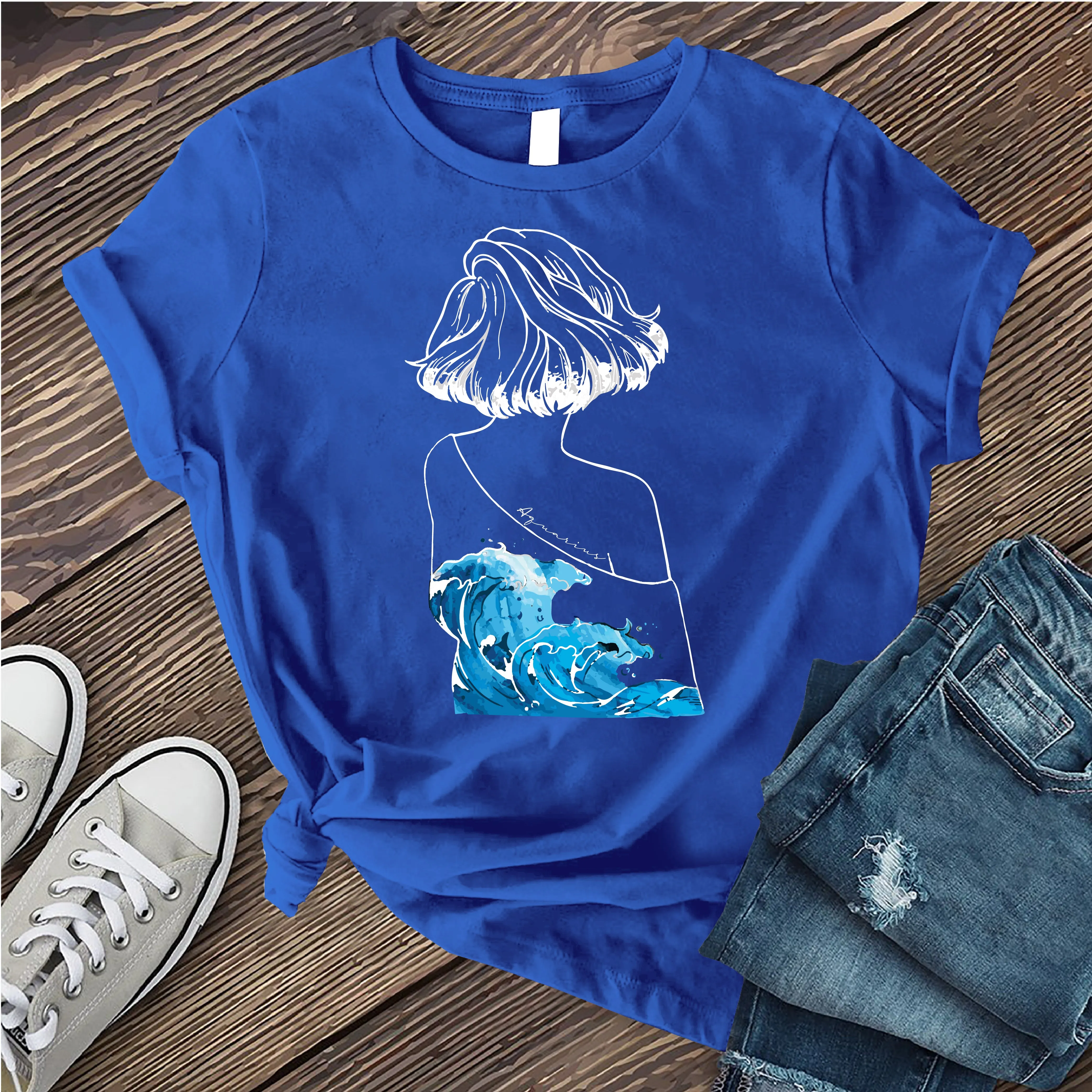 Minimalist Aquarius T-shirt