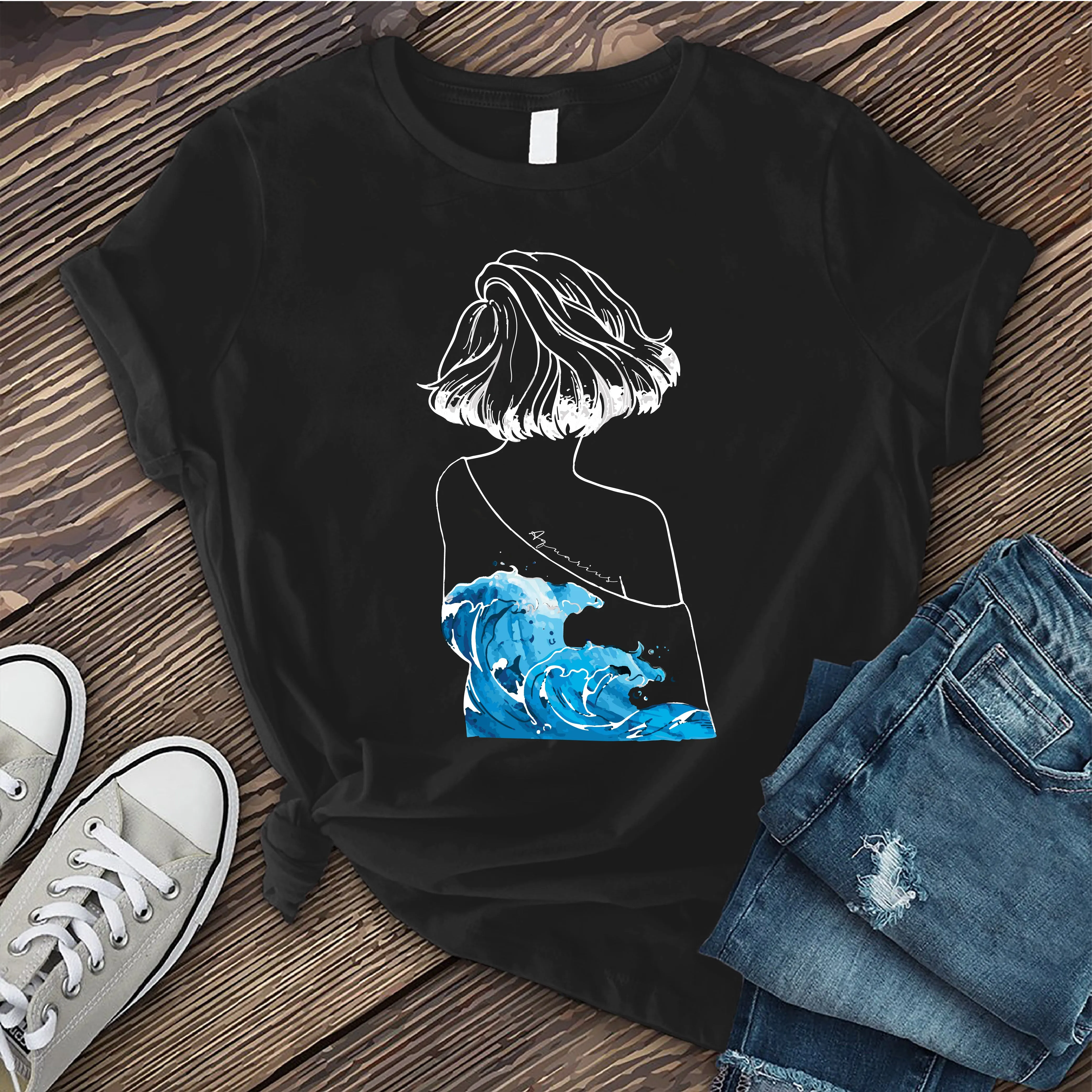 Minimalist Aquarius T-shirt