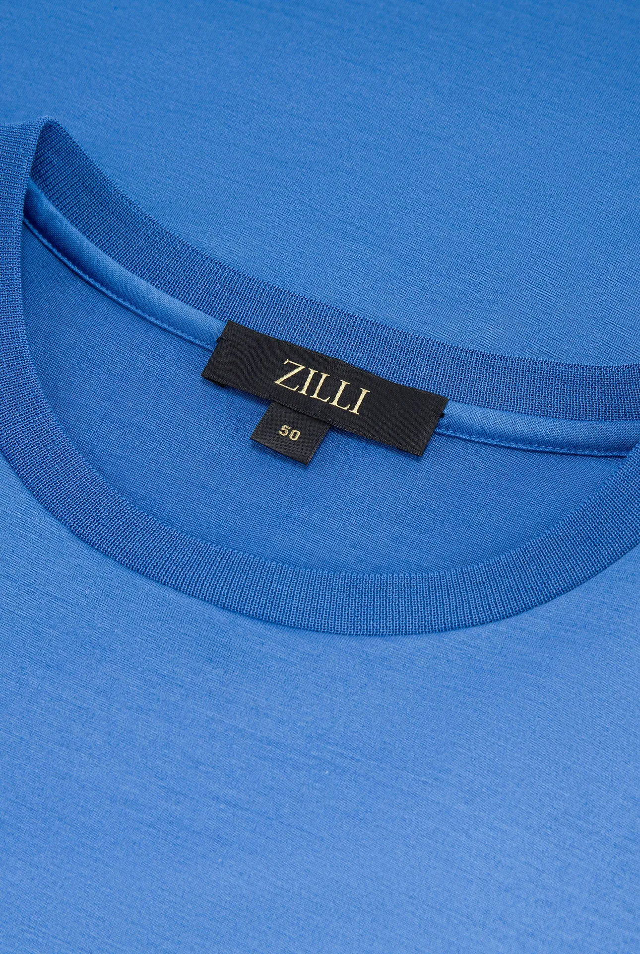 Minimalist Cotton T-Shirt Light Blue