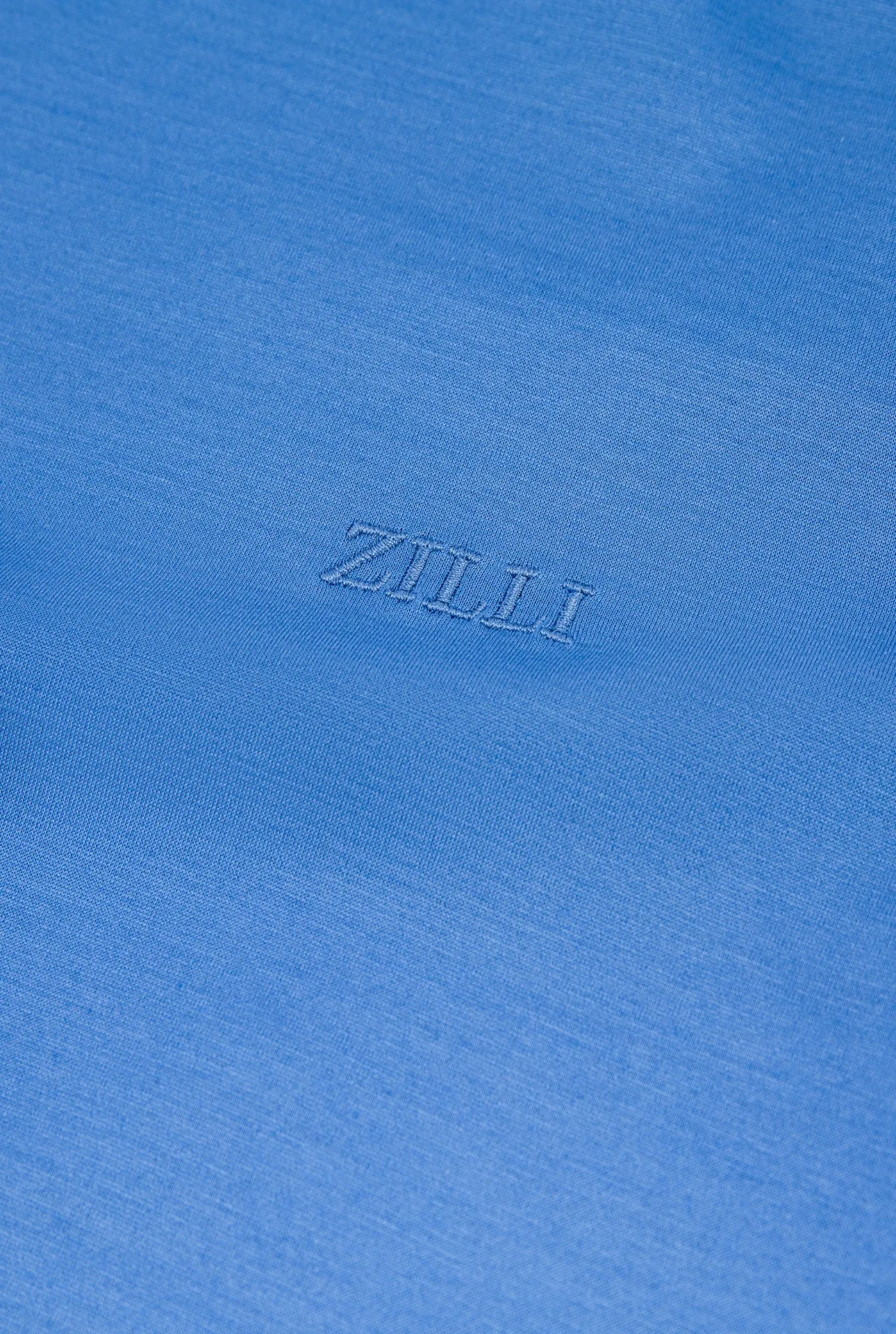 Minimalist Cotton T-Shirt Light Blue
