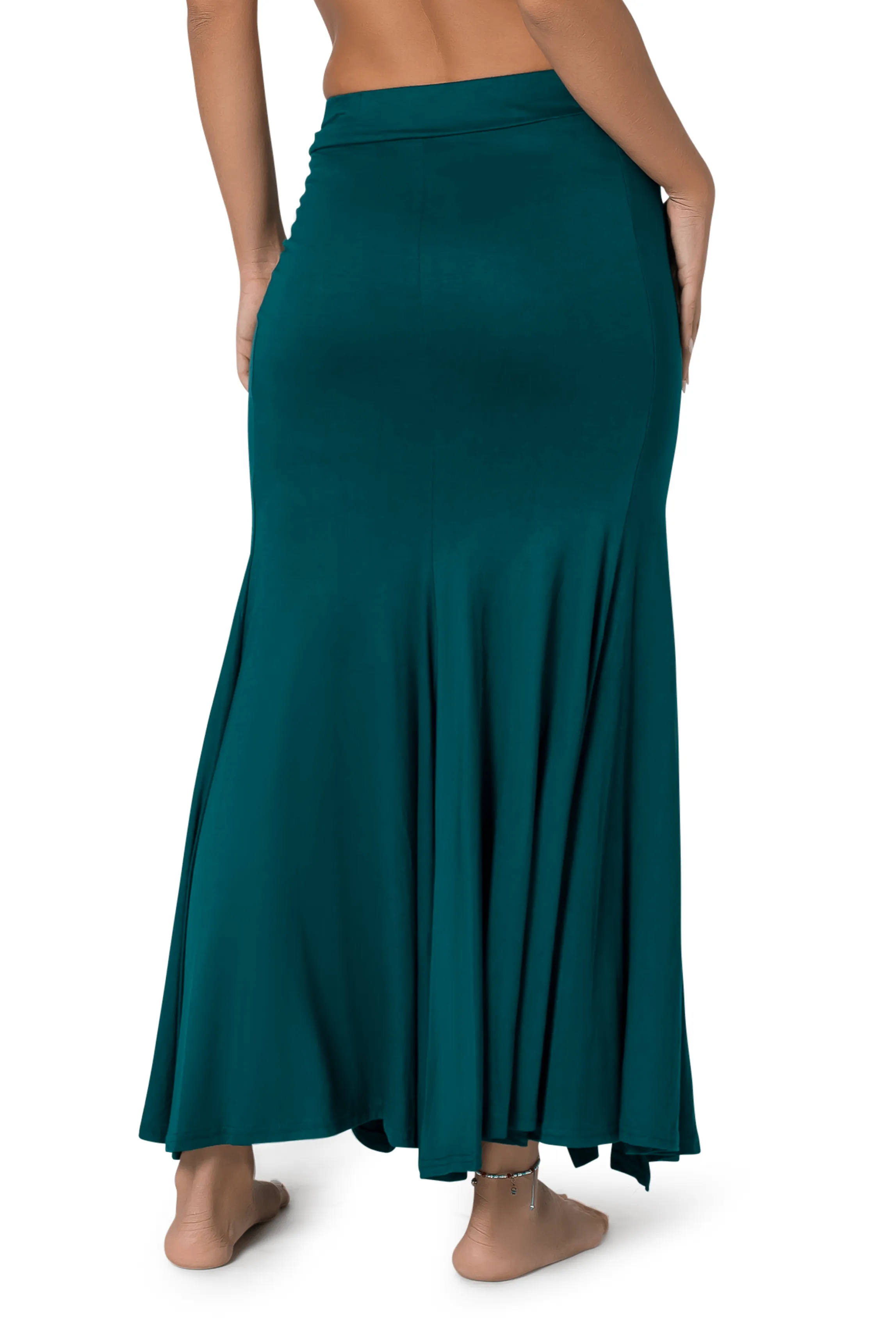 MIRMADE MAXI SLIT SKIRT