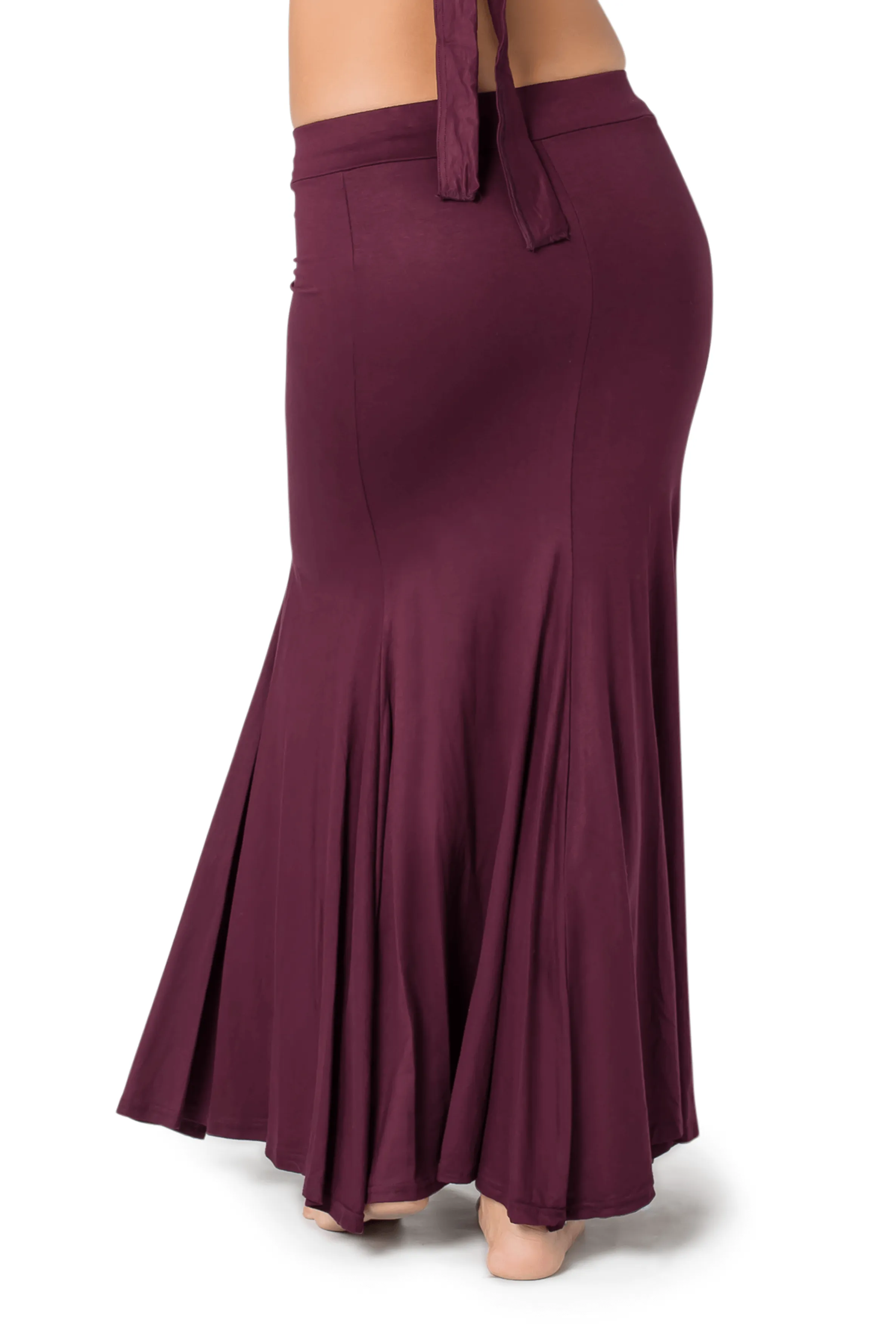 MIRMADE MAXI SLIT SKIRT