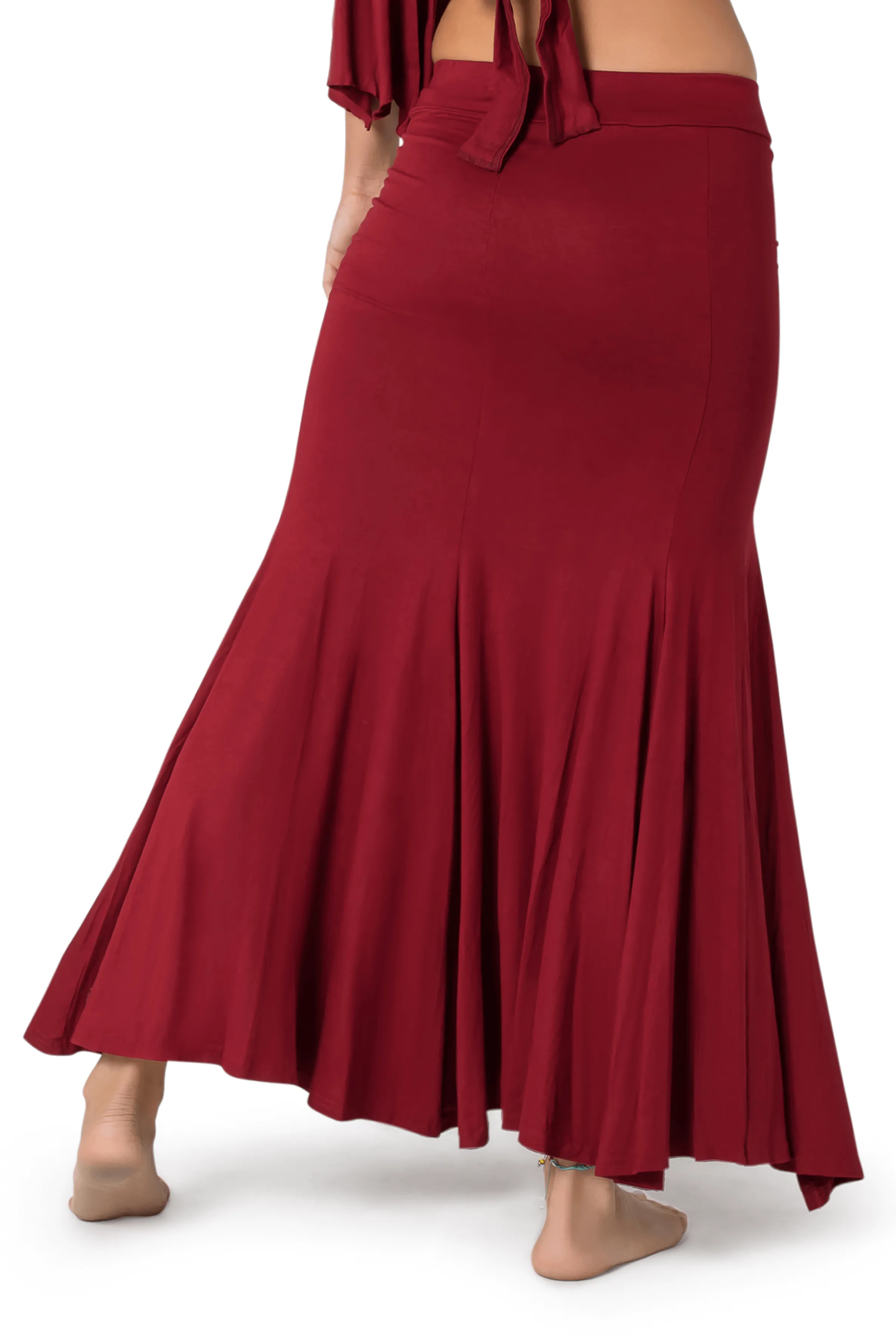 MIRMADE MAXI SLIT SKIRT