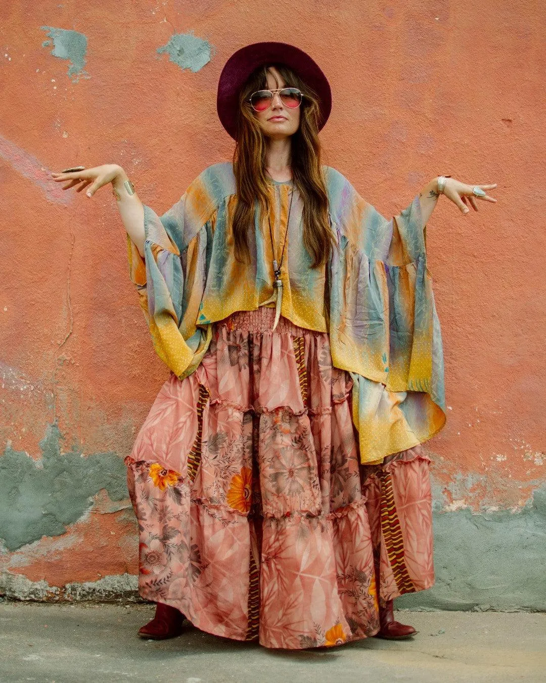 Monarch Maxi Skirt #23 by Kantha Bae