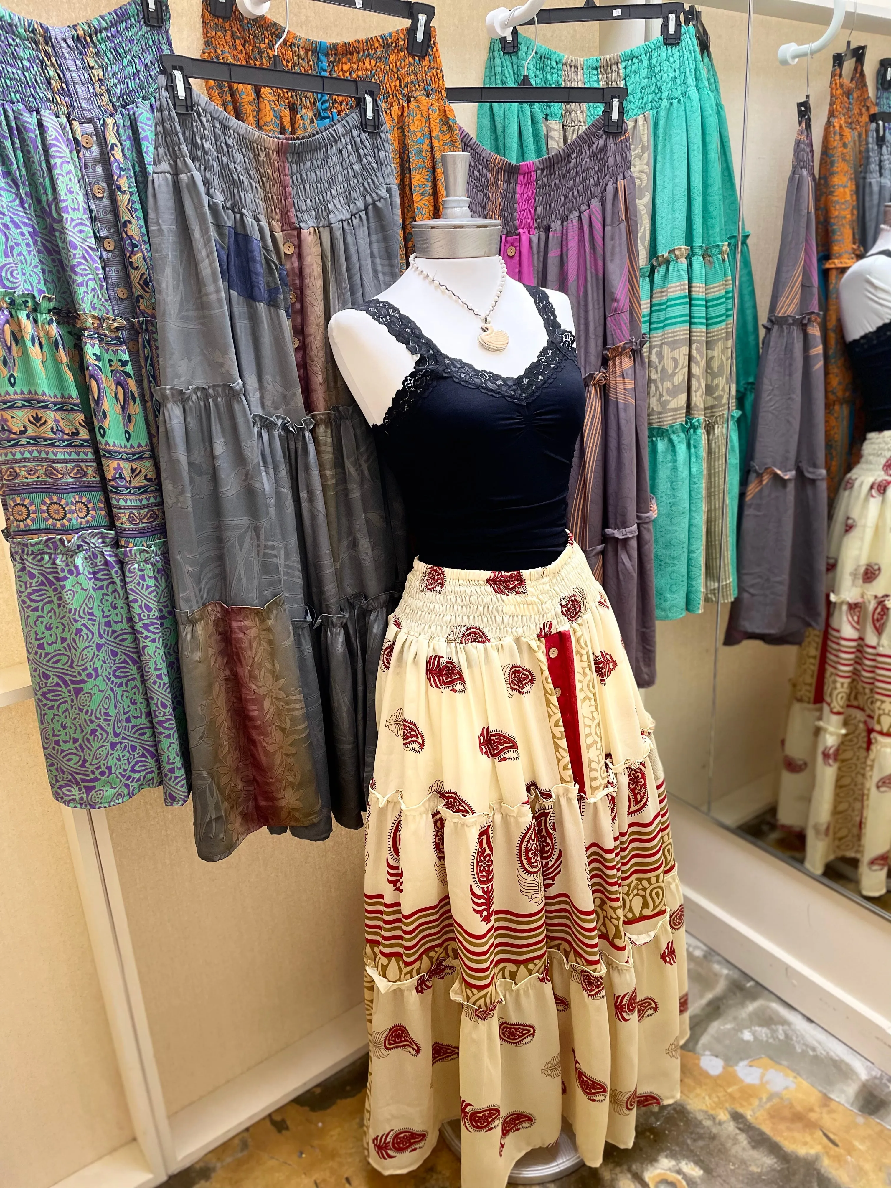 Monarch Maxi Skirt #23 by Kantha Bae