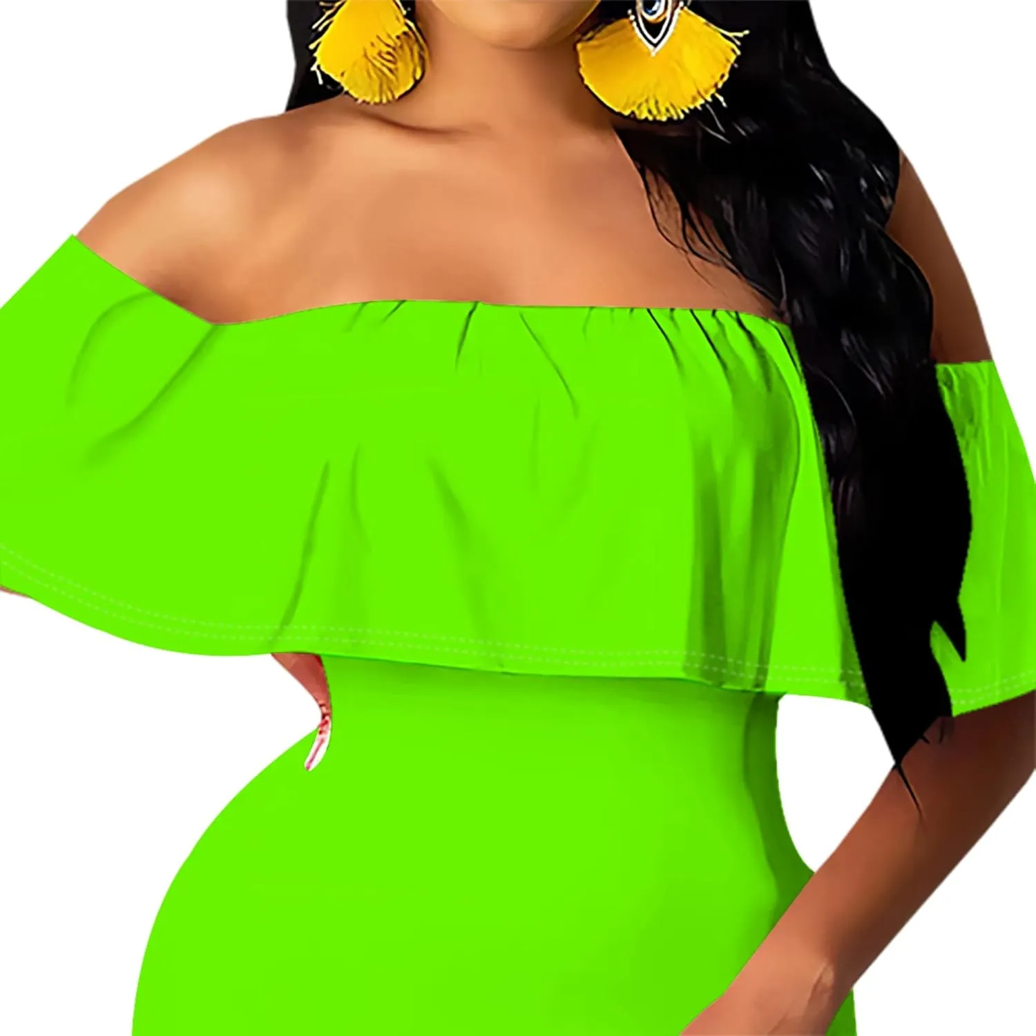 Off-The-Shoulder Women's Printed Maxi Dress, Sexy Elegant, Bodycon Maxi Dress, Party Evening Dress, Maxi Dress