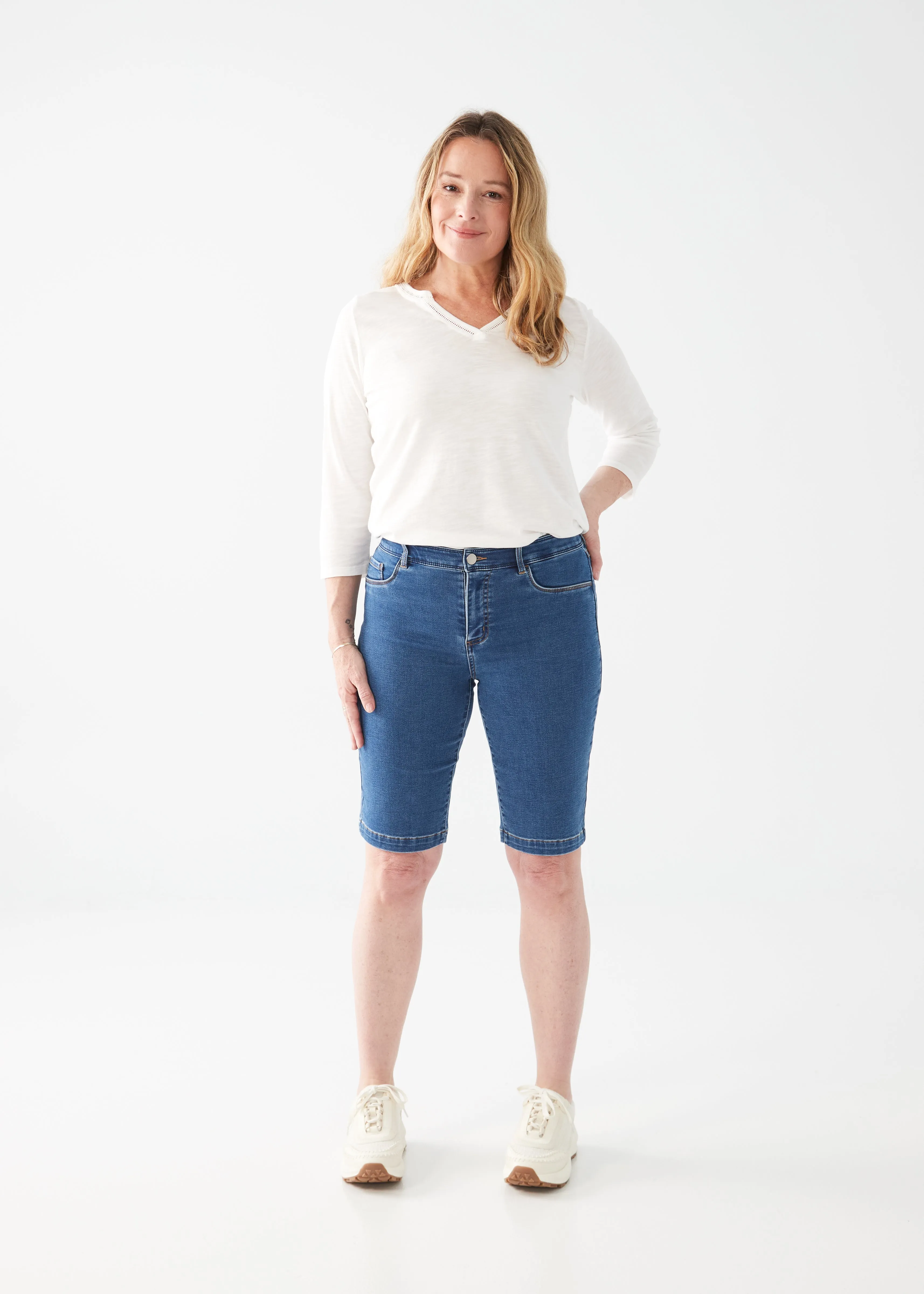 Olivia Denim Bermuda