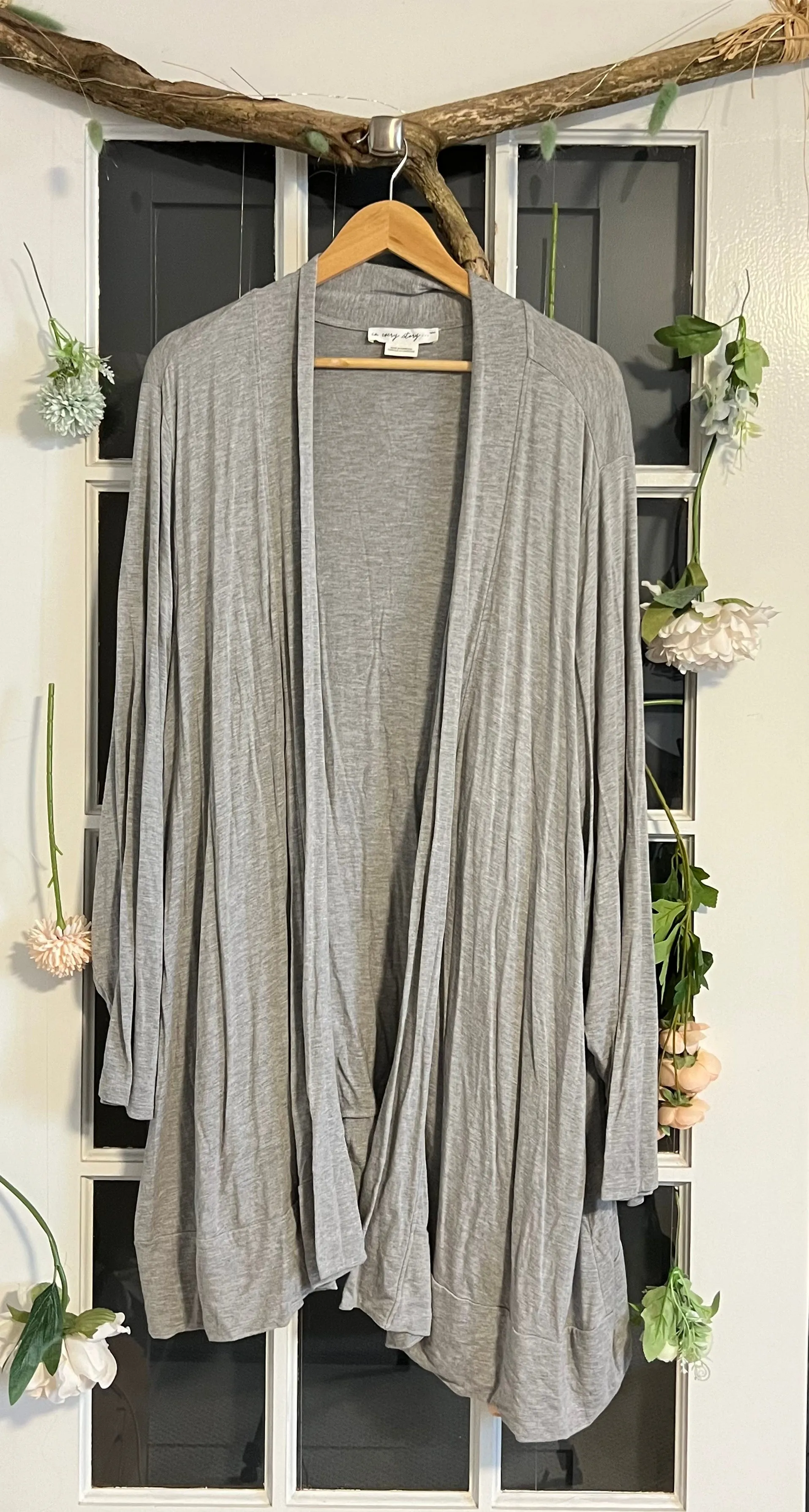 Penningtons In Every Story Grey Cardigan 5X