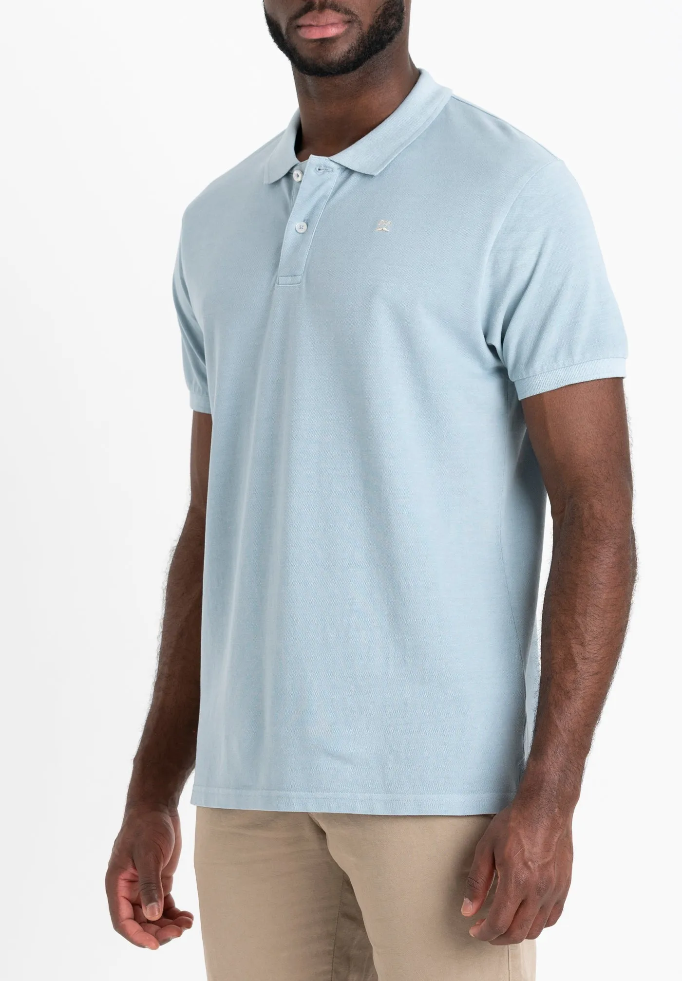 Polo Restless Soft Azul Niebla