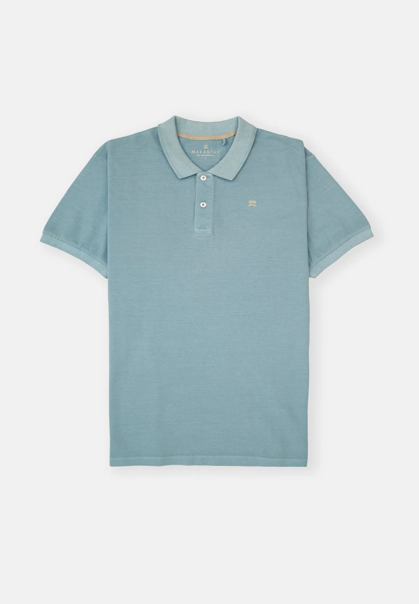 Polo Restless Soft Azul Niebla