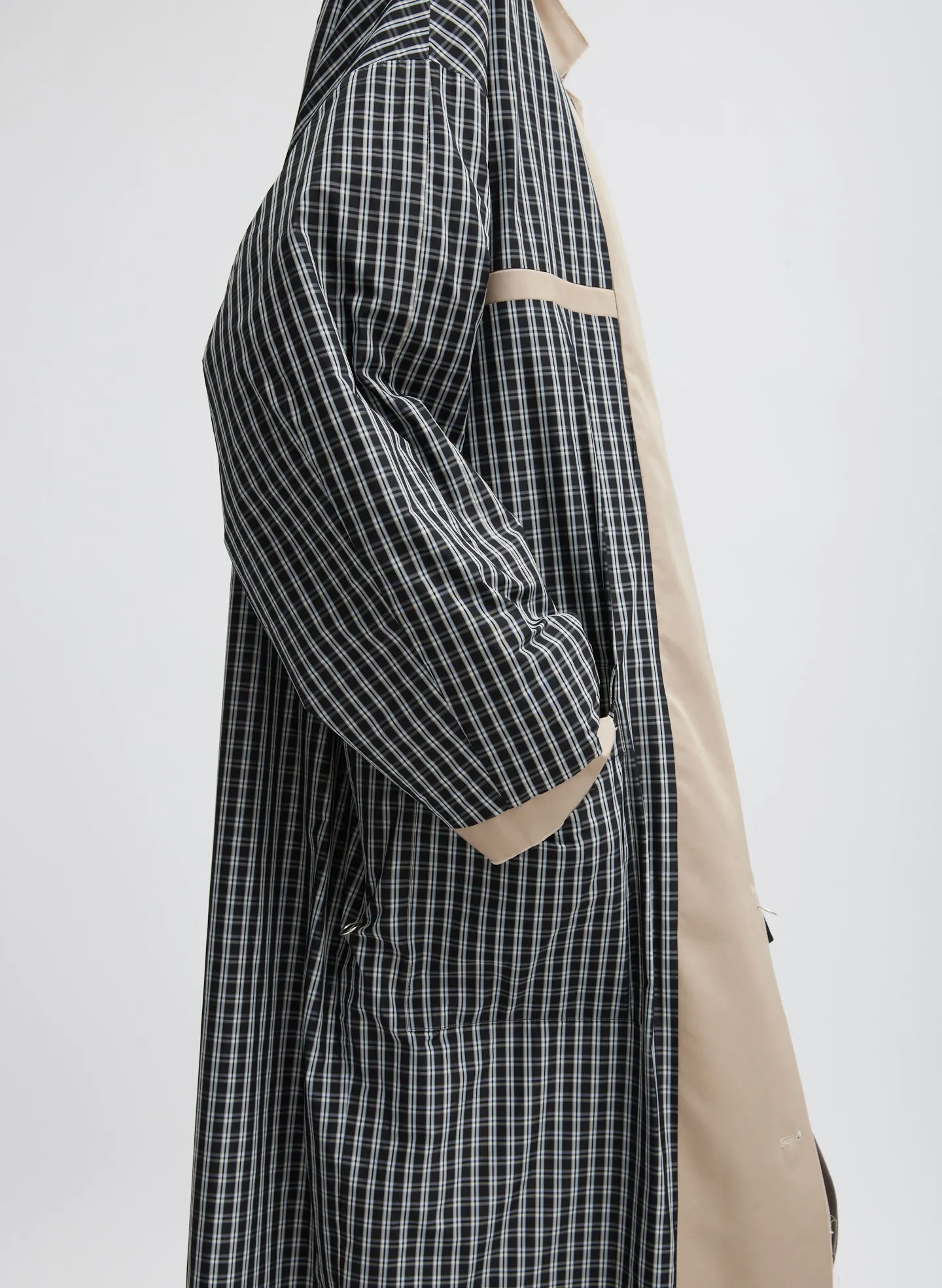 Reversible Cuffed Trench