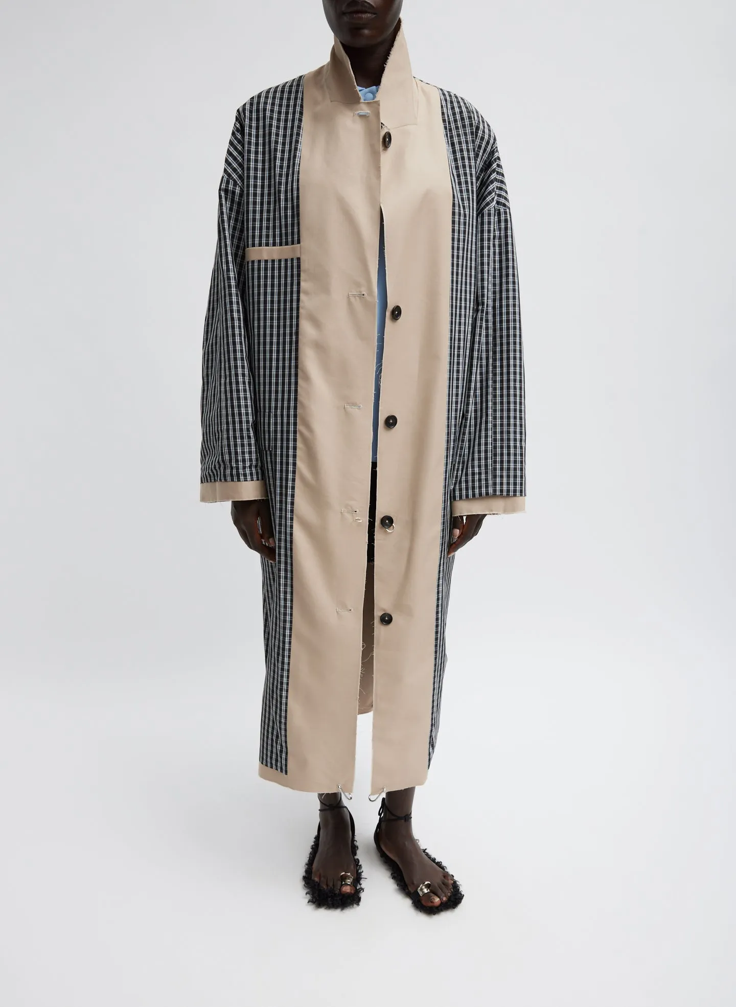 Reversible Cuffed Trench