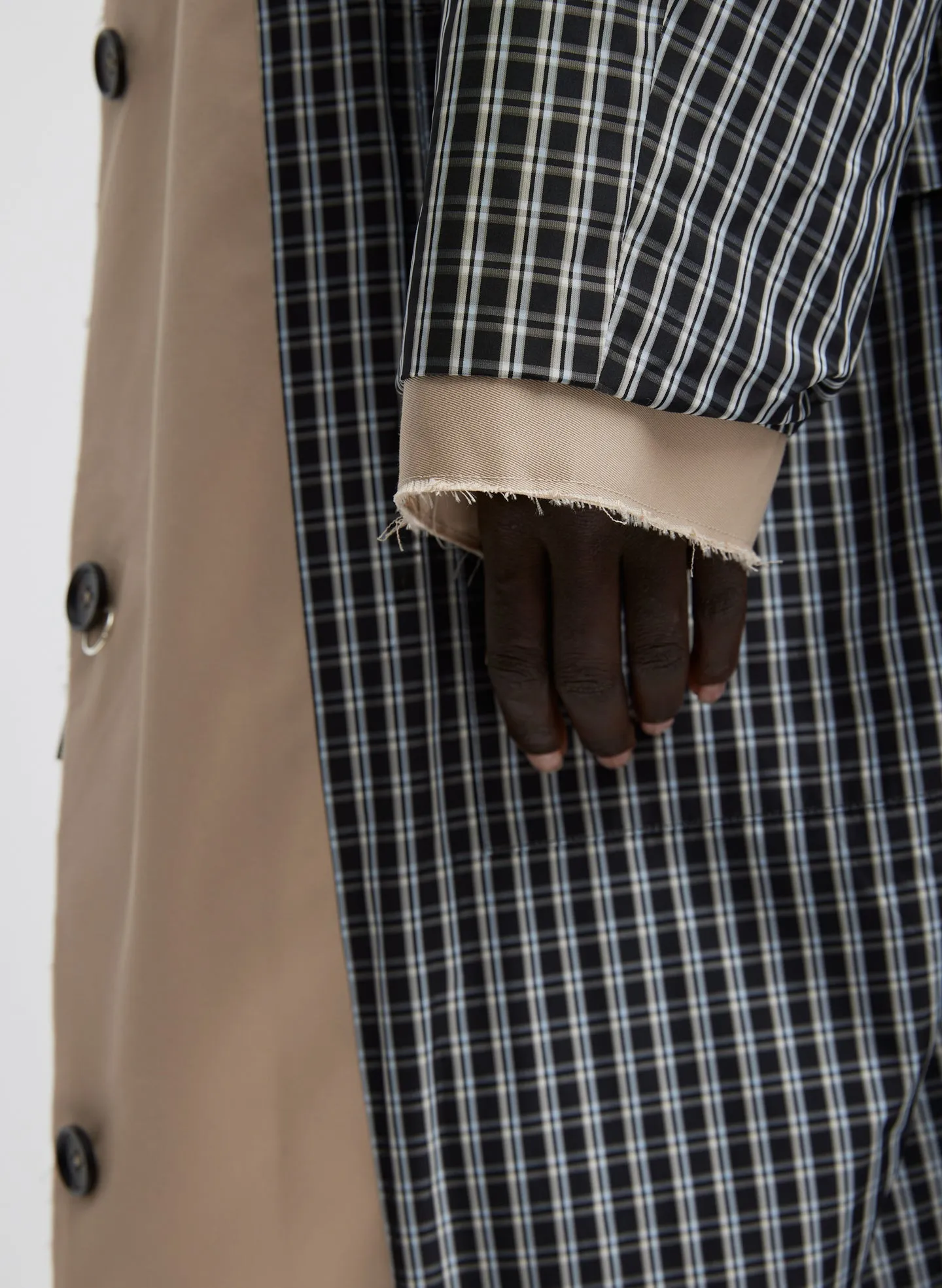 Reversible Cuffed Trench