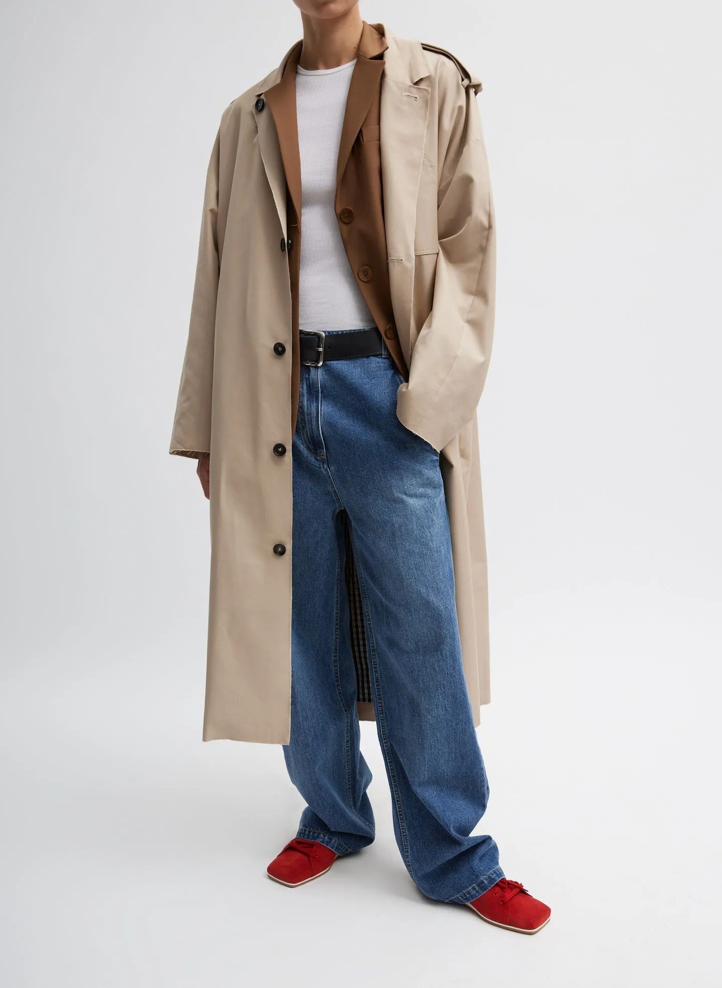 Reversible Cuffed Trench