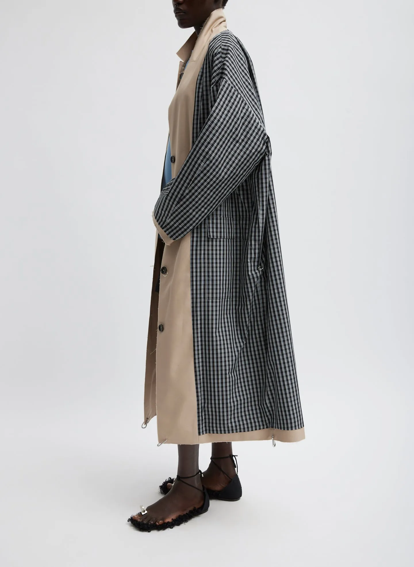 Reversible Cuffed Trench
