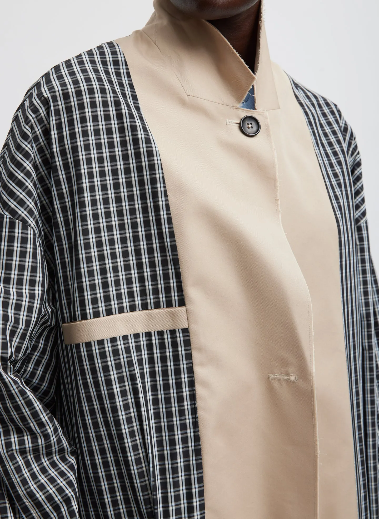 Reversible Cuffed Trench