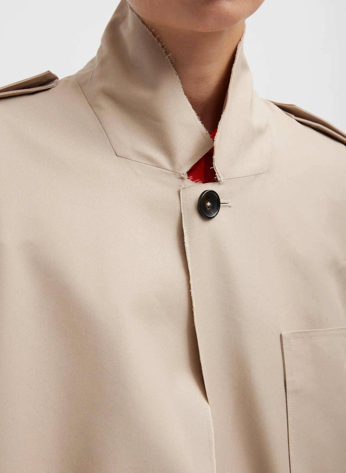 Reversible Cuffed Trench