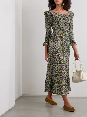 Rosenda Voile Midi Dress