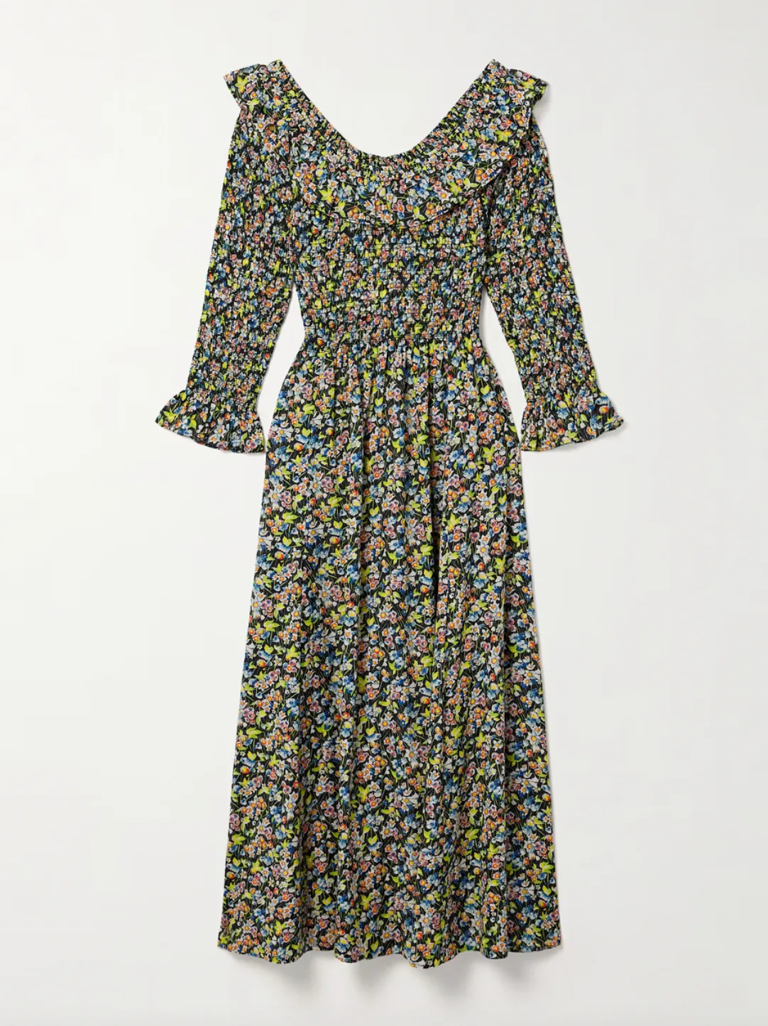 Rosenda Voile Midi Dress