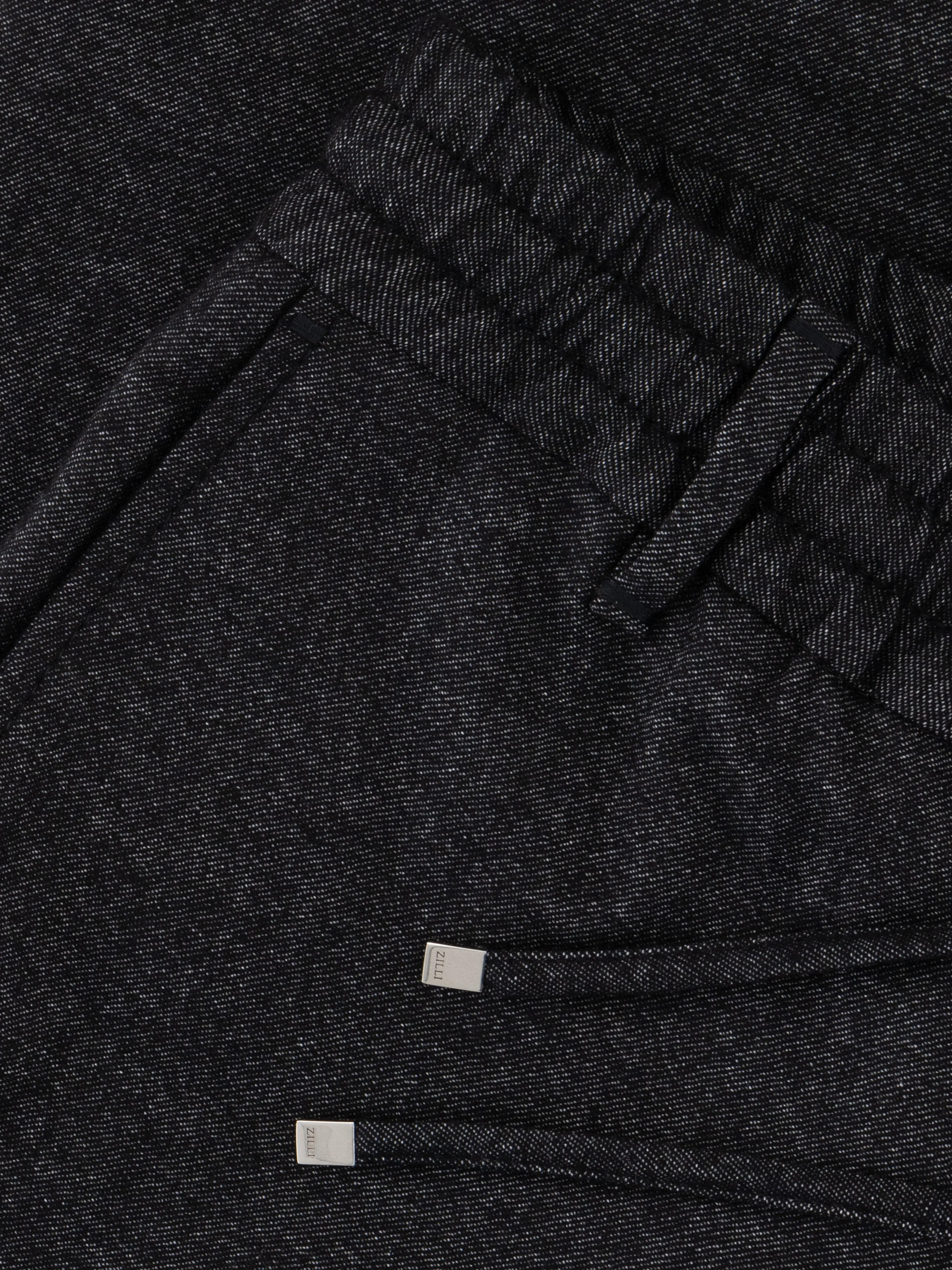 Trousers with Elasticated Waistband Grey Anthracite