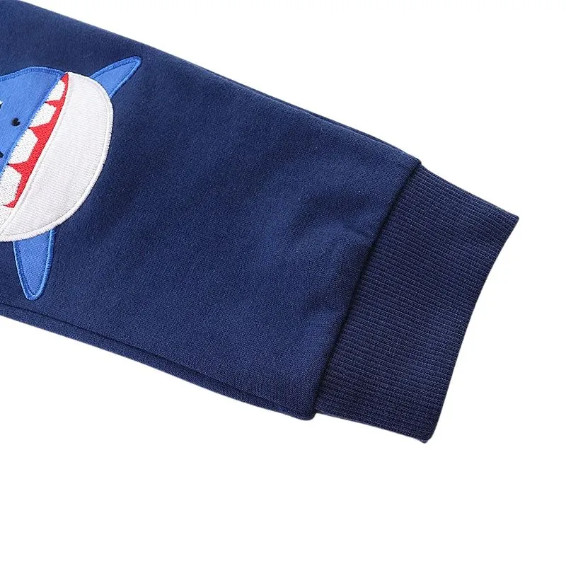 Whale Cartoon Kids Boys Pants: Playful Fashion